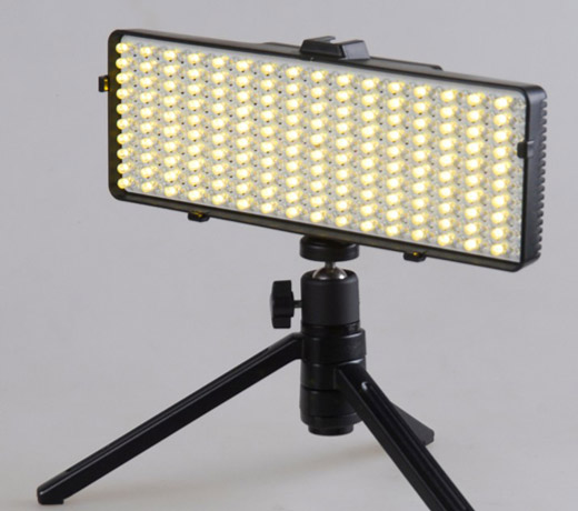 Linkstar Bi Color LED Lampe VD 6 Inkl Akku
