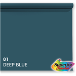 f Superior Hintergrund Papier 01 Deep Blue 1,35 x 11m