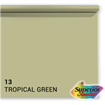 f Superior Hintergrund Papier 13 Tropical Green 2,72 x 11m
