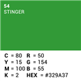 Superior Hintergrund Papier 54 Stinger Chroma Key 1,35 x 11m