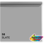 f Superior Hintergrund Papier 58 Slate Grey 1,35 x 11m