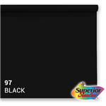 f Superior Hintergrund Papier 97 Black 3,56 x 15m