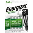 Energizer Power Plus Wiederaufladbare  Batterie 700mAh AAA (12x 4 Stück)
