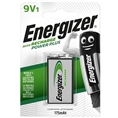 Energizer Power Plus Wiederaufladbare Batterie 9V 175mAh (6x 1 Stück)