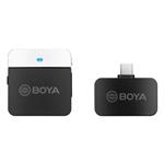 f Boya 2.4 Ghz Krawatten-Mikrofon Drahtlos BY-M1LV-U für USB-C