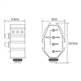 Boya Audio Adapter BY-MP4 für Smartphone, DSLR Kameras, Camcorder