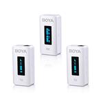 f Boya Drahtloses Mikrofon Set BY-XM6-K2W