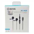 Boya Duo Lavalier-Aufsteckmikrofon BY-M2D für iOS