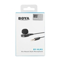 Boya Pin-Mikrofon BY-HLM1 für DSLR und Camcorder