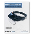 Carson Kopflupe PRO Series MagniVisor Deluxe mit LED und 4 Linsen