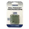 Carson Taschenmikroskop MicroMini 20x Grün