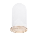 Clayre Eef Glasglocke 6GL2170 Transparent 18x28 cm