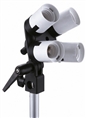 Linkstar Lampenhalterung LH-4U + Reflexschirmhalterung + Tilting Bracket