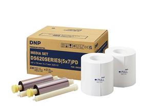 f DNP Papier DM57620 2 Rollen je 230 St. 13x18 für DS620