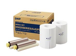 f DNP Papier DM69620 2 Rollen je 180 St. 15x23 für DS620