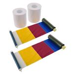 f DNP Papier DSRX1HS-4X6P 2 Rollen je 700 St. 10x15 Perforiert für DS-RX1HS