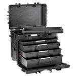 f Explorer Cases 5140 Trolley Schwarz mit Schubladen