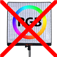 Falcon Eyes Flexibel RGB LED Panel RX-824-K1 63x63 cm