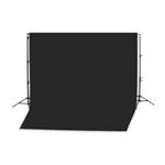 f Falcon Eyes Hintergrund System B-8510 mit Hintergrund Papier Black 2,75 x 11m