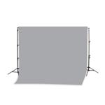 f Falcon Eyes Hintergrund System B-8510 mit Hintergrund Papier Storm Grey 2,75 x 11m