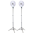 Falcon Eyes Ringlampe Set RFL-3 mit Stativ