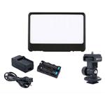 f Falcon Eyes Soft LED Lampe Set Dimmbar DV-80SL-K2 inkl. Akku