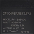 Falcon Eyes Stromkabel SP-AC16.8-5A 3 Pin Alter Typ