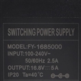 Falcon Eyes Stromkabel SP-AC16.8-5A 3 Pin Alter Typ