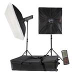 f Falcon Eyes Studioblitz Set TFK-21200L mit LCD-Schirm