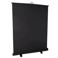 StudioKing Roll-Up Hintergrundschirm FB-150200FB 150x200 cm Schwarz