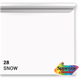 Superior Hintergrund Papier 28 Snow 1,35 x 11m