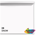 Superior Hintergrund Papier 28 Snow 2,72 x 11m