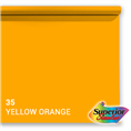 Superior Hintergrund Papier 35 Yellow-Orange 1,35 x 11m
