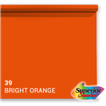 Superior Hintergrund Papier 39 Bright Orange 2,72 x 11m
