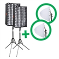 Falcon Eyes Flexibles LED Panel RX-12T 30x45 cm Set 2