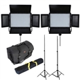 Falcon Eyes LED Lampen Set LPW-600TD Set 1