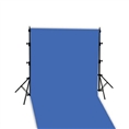 Linkstar Hintergrund System + Hintergrund Chroma Blau 2.9 x 5m