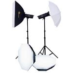 f Linkstar Studio Blitzgerät LFK-1000D Digital mit Octobox OSB-140LSR
