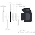 Marumi Magnetischer Filterhalter M100 für 100 mm Filter