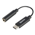 Boya Universal Adapter BY-K4 3,5mm TRS zu USB-C