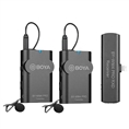 Boya 2.4 Ghz Dual Lavalier-Mikrofon Drahtlos BY-WM4 Pro-K4 für iOS