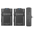 Boya 2.4 Ghz Dual Lavalier-Mikrofon Drahtlos BY-WM4 Pro-K6 für Android