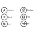 Miops Smart Plus Trigger mit Nikon N1 Kabel