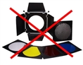 Falcon Eyes Abschirmklappen, Wabenvorsatz Set und Filter SFA-BHC