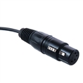 Rolux 4-Pins XLR Female Plug mit Male D-Tap RL-C3