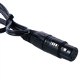 Rolux 4-Pins XLR Female Plug mit Male D-Tap RL-C3