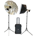 Falcon Eyes Studioblitz Set Satel One Kit mit Extra Akkus
