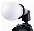 Falcon Eyes Diffusor Ball FGA-DB150 15 cm für Speedlite Kamerablitz