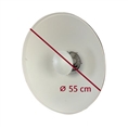 StudioKing Beauty Dish Weiss SK-BD550W 55 cm mit Waben