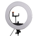 StudioKing LED Ringlampe Set LED-480ASK mit Stativ